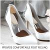 Baluue 8Pcs Anti-Wear Heel Pads T Shape Heel Protectors Strong Adhesive Sponge Cushions Anti-Slip Shoe Stickers for WomenS Foot Comfort view 3