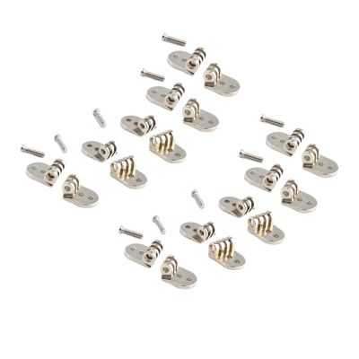 10sets Replacement Eyeglasses Hinge, Plastic Frames, Sunglasses, Glasses Parts Replacement Hinge Replace Eyewear Accessories
