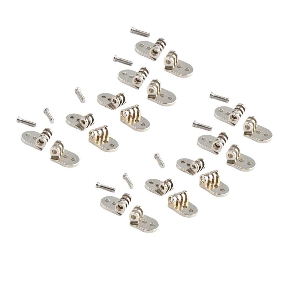 10sets Replacement Eyeglasses Hinge, Plastic Frames, Sunglasses, Glasses Parts Replacement Hinge Replace Eyewear Accessories