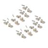 10sets Replacement Eyeglasses Hinge, Plastic Frames, Sunglasses, Glasses Parts Replacement Hinge Replace Eyewear Accessories view 1