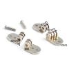 10sets Replacement Eyeglasses Hinge, Plastic Frames, Sunglasses, Glasses Parts Replacement Hinge Replace Eyewear Accessories view 2