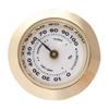 Abaodam Mechanical Analog Cigar Humidor Hygrometer Round Humidity Gauge Metal High Precision for Cigar Box and Humidor Cabinet view 1