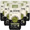 Al Dente Spinach Farfalletti All-Natural, Hand-Crafted Egg Pasta. Traditional Pasta Noodles Made with Cage-Free Eggs, Semolina, and Spinach. Great for Pastas, Soups, Stews. 12oz Bags (Pack of 6) view 1