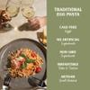 Al Dente Spinach Farfalletti All-Natural, Hand-Crafted Egg Pasta. Traditional Pasta Noodles Made with Cage-Free Eggs, Semolina, and Spinach. Great for Pastas, Soups, Stews. 12oz Bags (Pack of 6) view 4