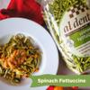 Al Dente Spinach Fettuccine All-Natural, Hand-Crafted Egg Pasta. Delicious and Versatile - Classic Pasta Noodles Made with Cage-Free Eggs and Semolina. 12oz Bags (Pack of 6) view 4