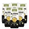 Al Dente Garlic Herb Pappardelle All-Natural, Hand-Crafted Egg Pasta. Delicious and Versatile - Classic Pasta Noodles Made with Cage-Free Eggs and Semolina, 12oz Bags (Pack of 6)
