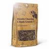 Double Chocolate Chunk Granola: Gluten Free Dark Chocolate Snack, Crunchy Breakfast, Ice Cream Yogurt Cereal Topping, Sweet Gift Treat For Mother or Father's Day, 12 oz Bag view 1