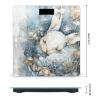 A Sleeping Rabbit Bathroom Scale Ultra-Bright Liquid Crystal Screen Weight Scale Accurate Bathroom Body Scales for Body Weight Bathroom Pet Home Bedroom Gift-Giving view 2