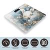A Sleeping Rabbit Bathroom Scale Ultra-Bright Liquid Crystal Screen Weight Scale Accurate Bathroom Body Scales for Body Weight Bathroom Pet Home Bedroom Gift-Giving view 3
