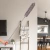 PENIKOKO Dual-Head Microfiber Telescopic Duster Brush Set 5pcs Detachable Chenille Ceiling Sweeping Cleaning Tool for Household Blinds and Furniture Dusting view 3