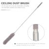 PENIKOKO Dual-Head Microfiber Telescopic Duster Brush Set 5pcs Detachable Chenille Ceiling Sweeping Cleaning Tool for Household Blinds and Furniture Dusting view 4