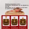 ZDOYUN Moxa Box Wood Care Health Smoke Filter Moxibustion Box Tool Portable Moxa Stick Burner Holder Kit(4-Piece Set) view 3