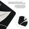Aesthetic Leaf Bathroom Scale for Body Weight Bathroom Digital Electronic Weighing Scale with Back Lit LED Display Sturdy Tempered Glass Weight Watchers Scales 400lb view 4