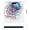 Watercolor Jellyfish Bathroom Scale Ultra-Bright Liquid Crystal Screen Weight Scale Accurate Bathroom Body Scales for Body Weight Bathroom Pet Home Bedroom Gift-Giving view 2