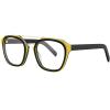 AOOLIA Oversized Aviator Reading Glasses for Women Men, Square Frame Blue Light Blocking Eyeglasses Reader, Computer Eyewear (Black, 2.75, x) view 1