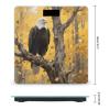 American Bald Eagle Bathroom Scale for Body Weight Bathroom Digital Electronic Weighing Scale with Back Lit LED Display Sturdy Tempered Glass Weight Watchers Scales 400lb view 2