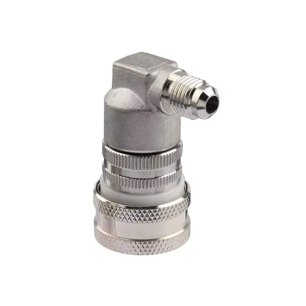1pc Stainless Steel Ball Lock Disconnect - Premium Gas/Liquid Keg Fittings for Homebrew Beer Corny Kegs(Gas Thread)