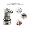 1pc Stainless Steel Ball Lock Disconnect - Premium Gas/Liquid Keg Fittings for Homebrew Beer Corny Kegs(Gas Thread) view 4