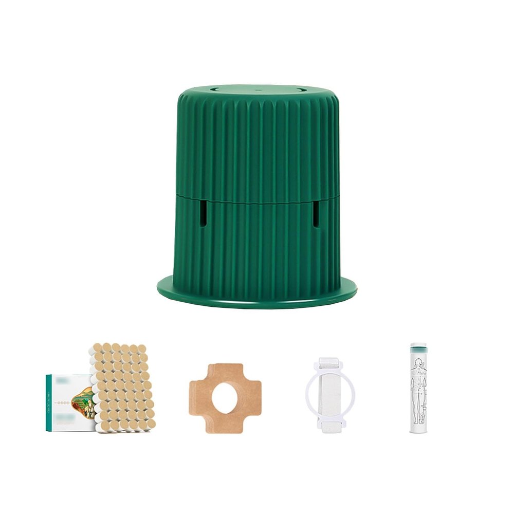 ZDOYUN Moxa Box Kit Adjustable Device Health Moxibustion Box Neck Belly Care Mugwort Portable Moxa Stick Burner Holder(1pcs)