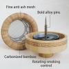 ZDOYUN Moxa Box Wood Natural Care Relax Moxibustion Box Tool Smoke Kit Healing Moxa Stick Burner Holder(Large,C) view 2
