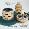 ZDOYUN Moxa Box Wood Natural Care Relax Moxibustion Box Tool Smoke Kit Healing Moxa Stick Burner Holder(Large,C) view 3