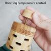 ZDOYUN Moxa Box Wood Natural Care Relax Moxibustion Box Tool Smoke Kit Healing Moxa Stick Burner Holder(Large,C) view 4