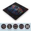 3D Colorful Tiki Mask Pattern Bathroom Scale for Body Weight Bathroom Digital Electronic Weighing Scale with Back Lit LED Display Sturdy Tempered Glass Weight Watchers Scales 400lb view 3