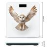 A Barn Owl Bathroom Scale Ultra-Bright Liquid Crystal Screen Weight Scale Accurate Bathroom Body Scales for Body Weight Bathroom Pet Home Bedroom Gift-Giving view 2