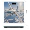 Airplane Bathroom Scale Ultra-Bright Liquid Crystal Screen Weight Scale Accurate Bathroom Body Scales for Body Weight Bathroom Pet Home Bedroom Gift-Giving view 2