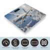 Airplane Bathroom Scale Ultra-Bright Liquid Crystal Screen Weight Scale Accurate Bathroom Body Scales for Body Weight Bathroom Pet Home Bedroom Gift-Giving view 3