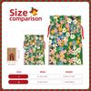 AACPPB Colorful Dense Flower Cluste Print Drawstring Gift Bags Various Sizes Perfect For Gifts Bulk Plastic Packaging Bags view 4