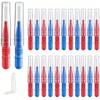 Cmzxc Interdental Brush,Toothpick Tooth Flossing Head Oral Dental Hygiene Brush, Tooth Cleaning Tool(50 Count) view 1