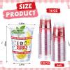 100 Pcs I Do BBQ Plastic Cups 16 oz BBQ Summer Rustic Barbecue Disposable Plastic Cups Coral Clear Cocktail Glasses for Wedding Bridal Shower Bachelorette Party Beach Beverage Drinking Party Supplies view 2