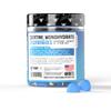 FRONTLINE FORMULATIONS Creatine Monohydrate Gummies, 5g Creatine per Serving, Sugar-Free Creatine Supplement for Strength, Lean Muscle & Cognitive Support, Sour Blue Razz, 120 Gummies view 3