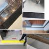 10.5 cm Rise Plastic Threshold Ramp for Wheelchairs, Robots & Luggage - 100x10x4.5cm Indoor Doorway Access, Gray Mobility Aid for Easy Access and Convenience view 4