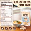 5.29oz Dehydrated Fish Cake Narutomaki Noodle Topping Japanese Ramen Noodle Topping, Dried Narutomaki Fish Cake Slices for Ramen, Udon, Instant Noodles, Soup, Easy-to-Use Authentic Asian Soup Garnish view 3