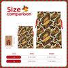 Fuzquwu Taco (1) Pattern Christmas Gift Bag, Drawstring Gift Bags For Holidays, Birthday, Party Favors With Kraft Paper Tag view 3