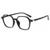 Firmoo TR90 Blue Light Glasses, 10g Ultra-Lightweight Polygon Computer Glasses for Women & Men, Anti-Eyestrain (3 Colors) Black view 1