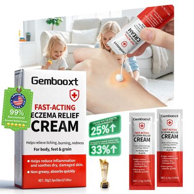 2026 Upgrade Eczema CreamGMP Certified - Maximum 1% Hydrocortisone StrengthEczema Relief CreamNO.1-24H Deep SoothingFast-Acting Skin Recovery Tech for Rash, Redness, Inflammation & Bug Bites,20PCS