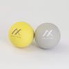 INEXTION - Therapy Massage Balls (2-Pack), High-Density Fascia Balls for Targeted Muscle Relaxation & Daily Recovery - 50D & 65D Hardness Options (Serene Gray + Dawn Yellow (65D+50D)) view 1