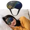 View from Space America Sleep Mask for Side Sleeper Blackout Eye Masks for Women Men Blindfold Mask Side Sleeper Eye Cover for Sleeping Nap Blackout Eye Shade Cover for Travel view 1