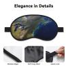 View from Space America Sleep Mask for Side Sleeper Blackout Eye Masks for Women Men Blindfold Mask Side Sleeper Eye Cover for Sleeping Nap Blackout Eye Shade Cover for Travel view 3