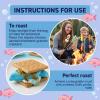 BBQ Style S'mores Marshmallow Snacks Individually Wrapped Bulk, 0.7 oz (16 count) Large Campfire Marshmallow for Smores, Assorted Shaped & Flaoved Smore Marshmallows Treats Candy for Camping Party view 4