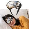 White Dove Flying in The Sun Sleep Mask for Side Sleeper Blackout Eye Masks for Women Men Blindfold Mask Side Sleeper Eye Cover for Sleeping Nap Blackout Eye Shade Cover for Travel view 1