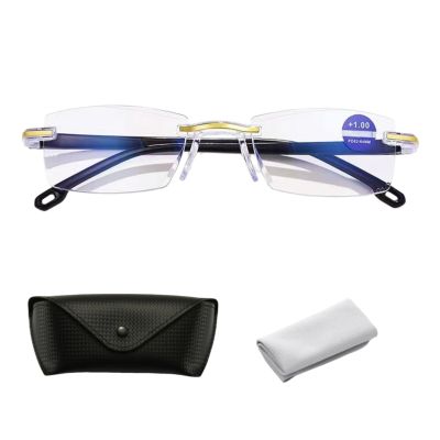 2026 New Auto Focus Glasses Self Adjusting,Intelligent Dual Focus Glasse,Precision Vision Aid Glasses (MIX,+200)