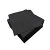 Softure Cocktail Napkins, Beverage Napkins, 1000 Count 2-Ply Black Napkins Disposable, 5" x 5" Folded Paper Napkins Bulk Beverage Napkins for Dinner Wedding Bar Party and Everyday Use view 1