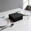 Softure Cocktail Napkins, Beverage Napkins, 1000 Count 2-Ply Black Napkins Disposable, 5" x 5" Folded Paper Napkins Bulk Beverage Napkins for Dinner Wedding Bar Party and Everyday Use view 4