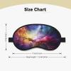 Nebula and Galaxy in The Universe Sleep Mask for Side Sleeper Blackout Eye Masks for Women Men Blindfold Mask Side Sleeper Eye Cover for Sleeping Nap Blackout Eye Shade Cover for Travel view 2