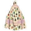 zhanglutian Cartoon Small Insects Hooded Cape For Adults, Suitable For Home And Outdoor Use, Windproof And Warm, Unisex. view 1