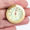 Abaodam 2Pcs Mechanical Analog Cigar Hygrometer Round Humidity Gauge Small Luminous Humidor Accessory for Cigar Box and Guitar Humidor view 4